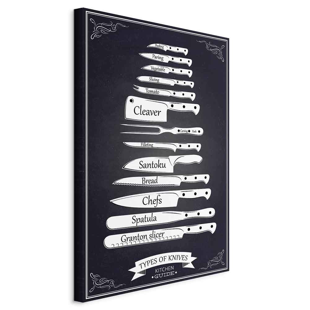 Kitchen Inscriptions People Canvas Print