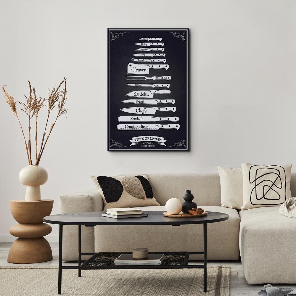 Kitchen Inscriptions People Canvas Print