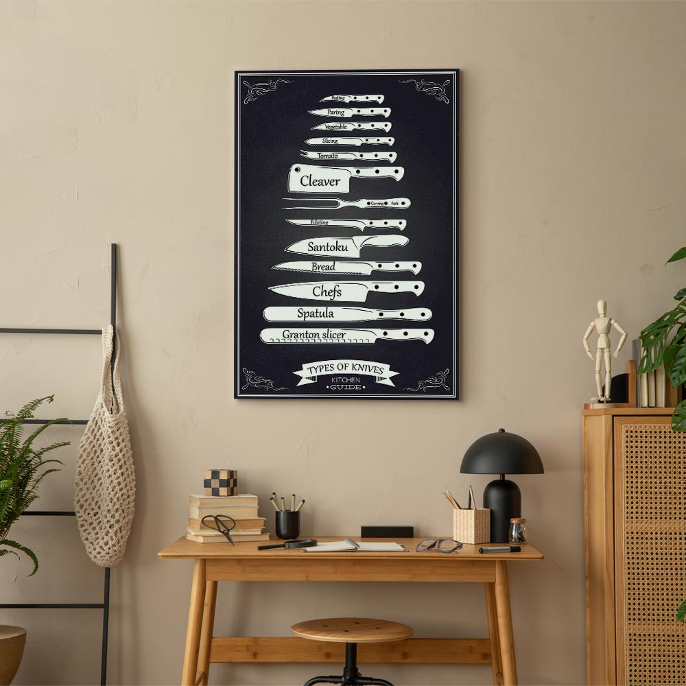 Kitchen Inscriptions People Canvas Print