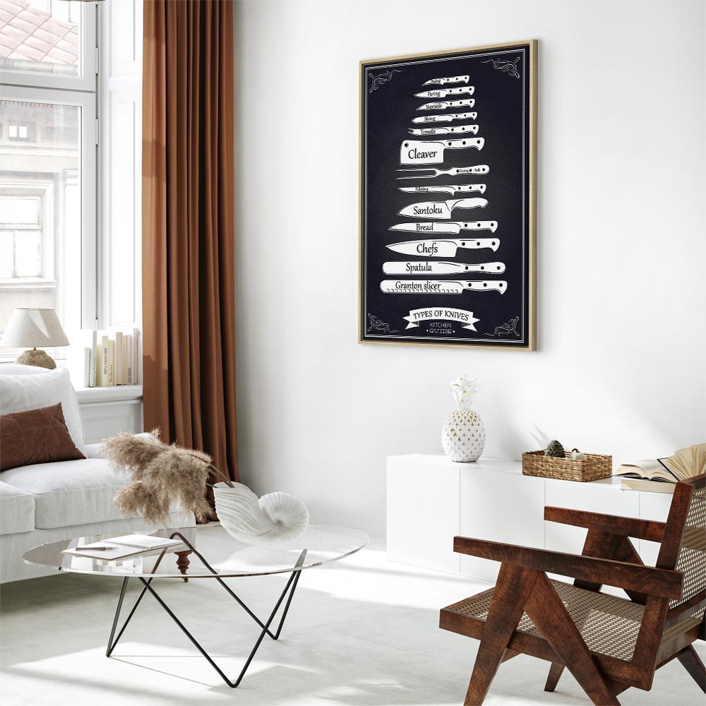 Kitchen Inscriptions People Canvas Print