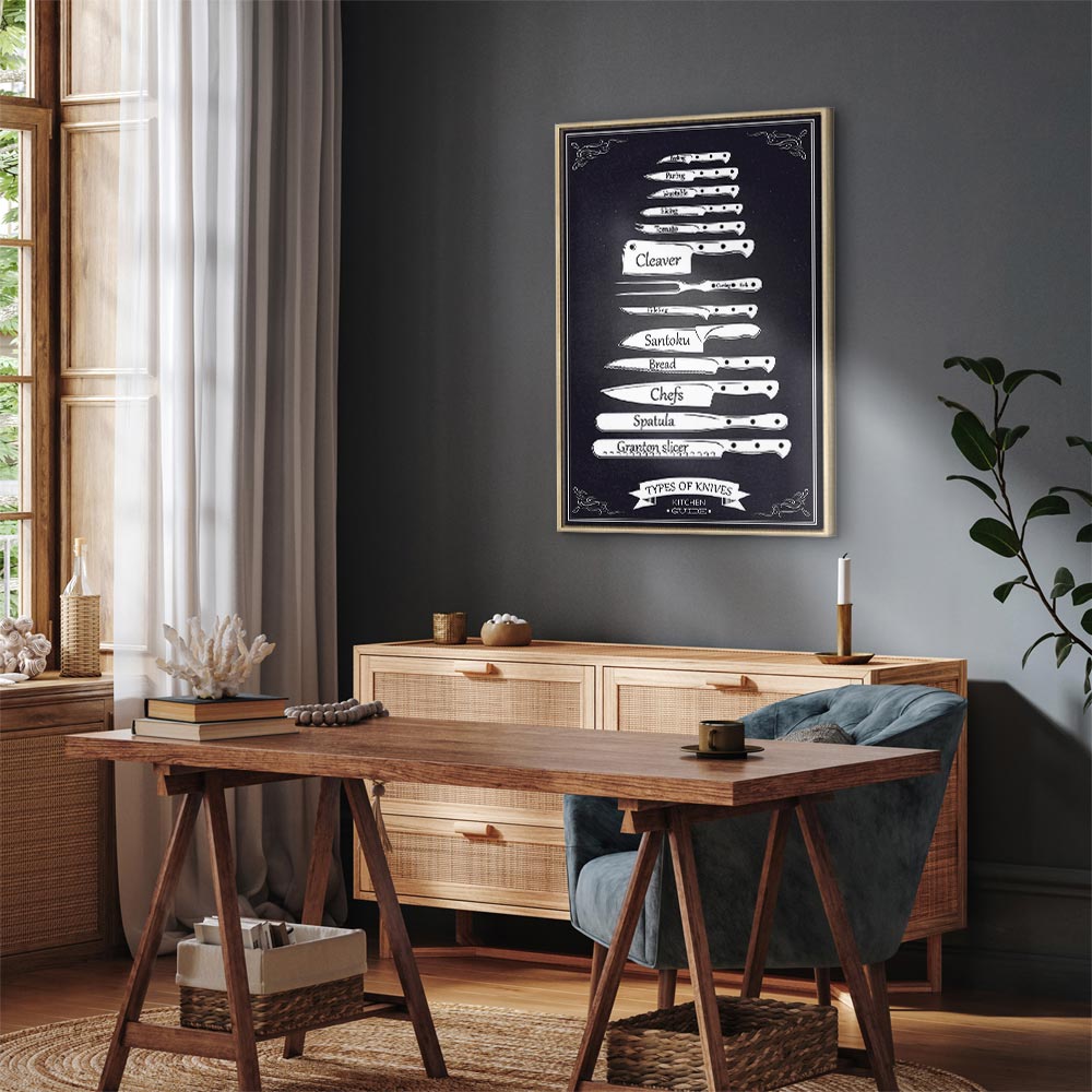 Kitchen Inscriptions People Canvas Print