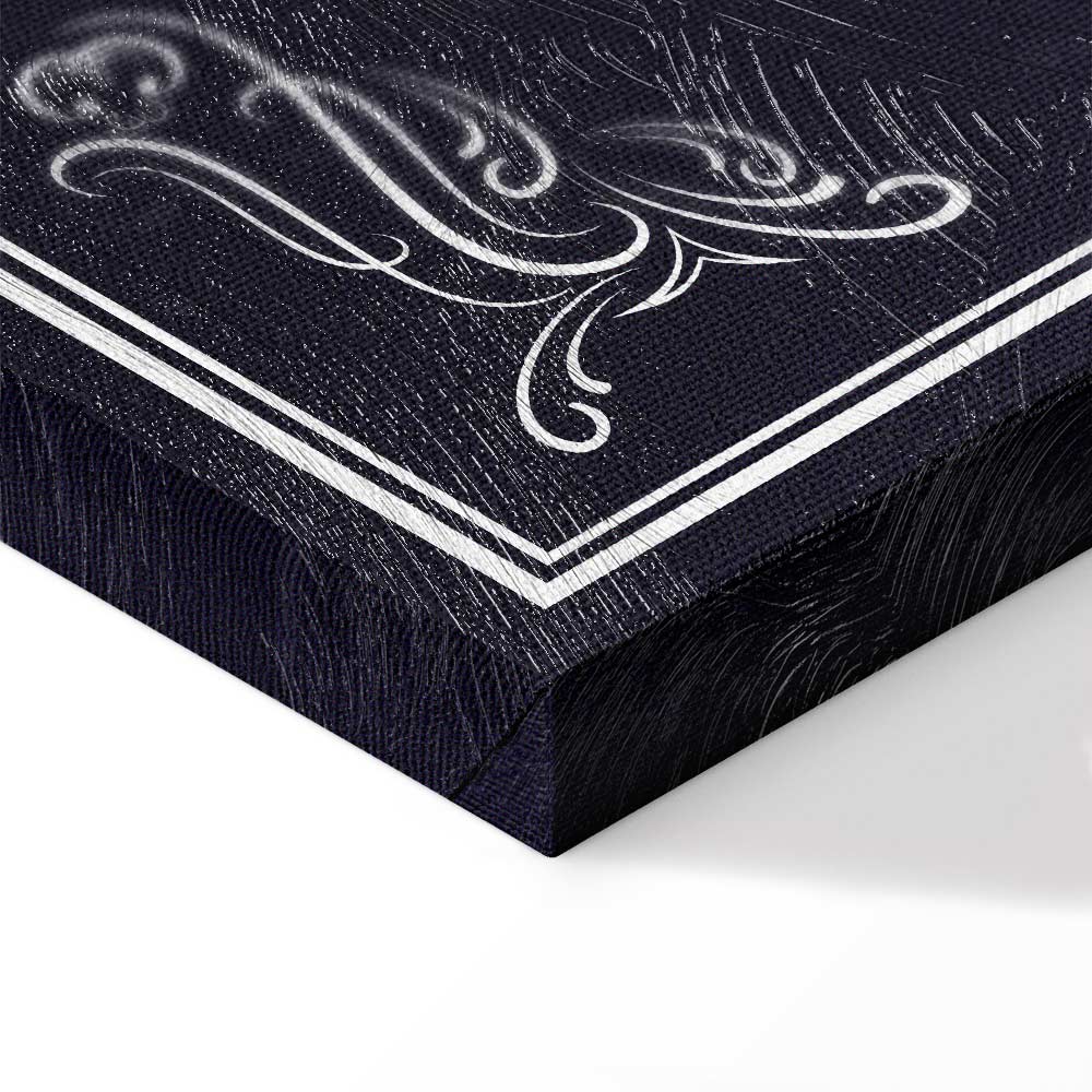 Kitchen Inscriptions People Canvas Print