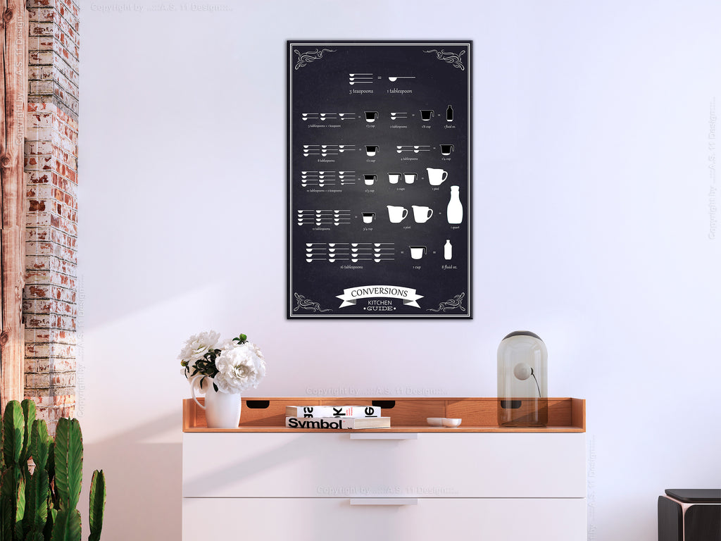 Canvas Print Kitchen Helper Vertical - 1 Part