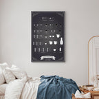 Kitchen Helper Quote Vertical Canvas Print