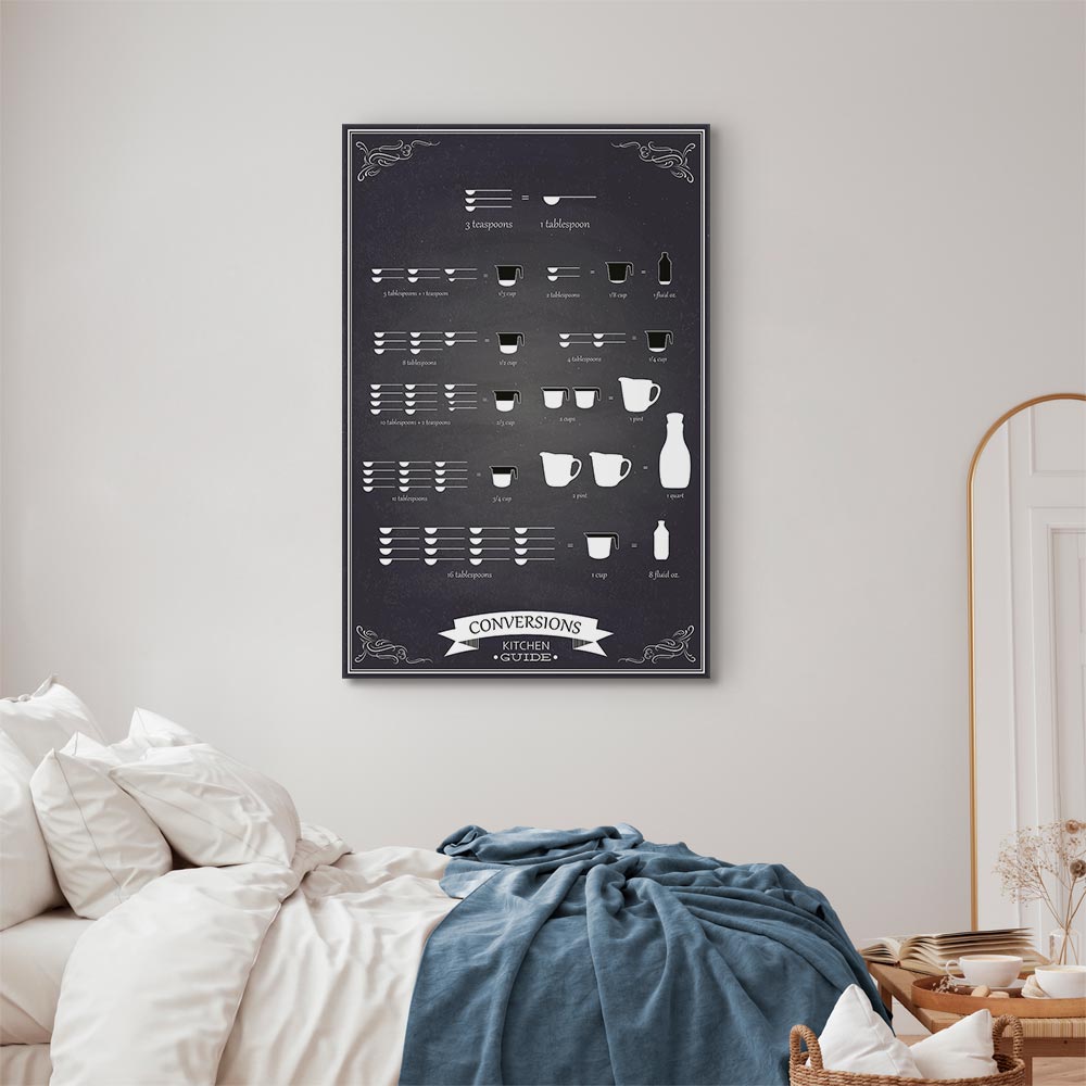 Kitchen Helper Quote Vertical Canvas Print