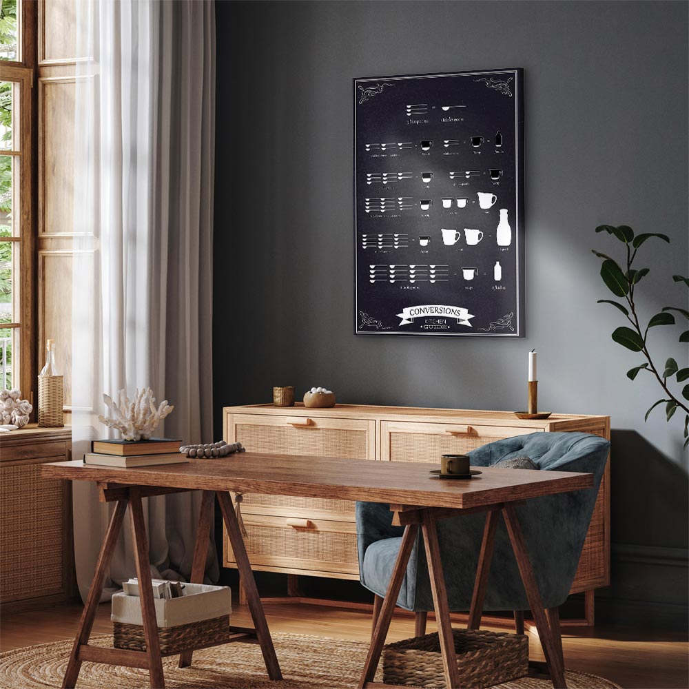 Kitchen Helper Quote Vertical Canvas Print