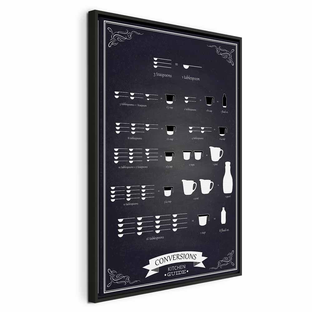 Kitchen Helper Quote Vertical Canvas Print