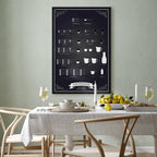 Kitchen Helper Quote Vertical Canvas Print