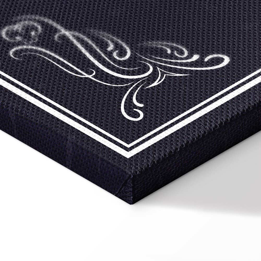 Kitchen Farm Animal Inscriptions Vertical Canvas Print