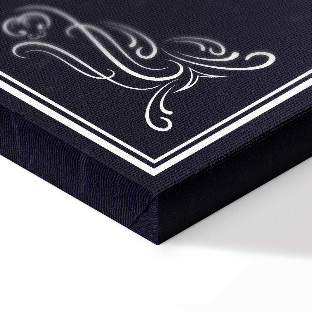 Kitchen Farm Animal Inscriptions Vertical Canvas Print