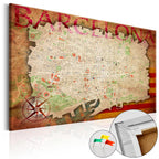 Barcelona City Map Decorative Pinboard