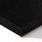 Black Textured World Map Canvas Print