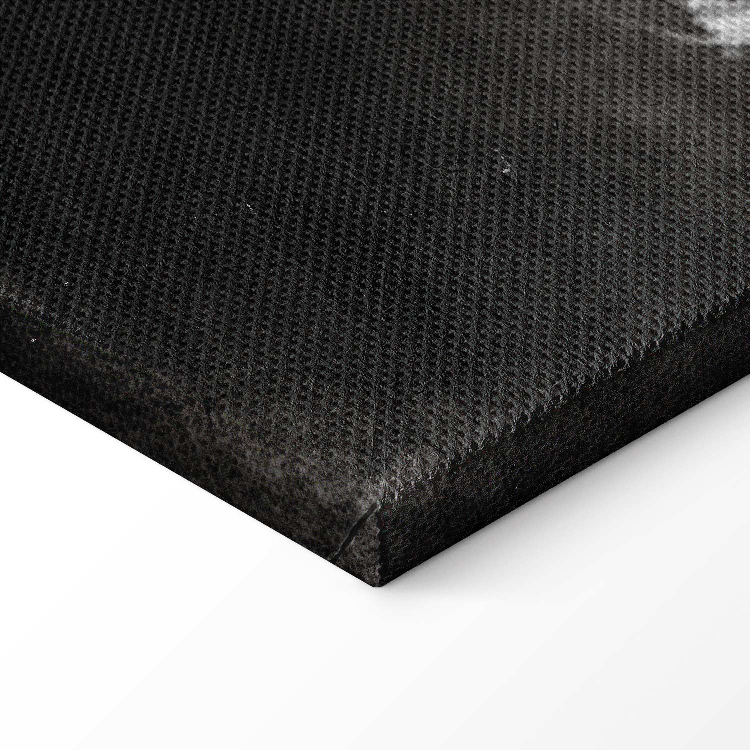 Dark World Map 5-Part Wide Canvas Print