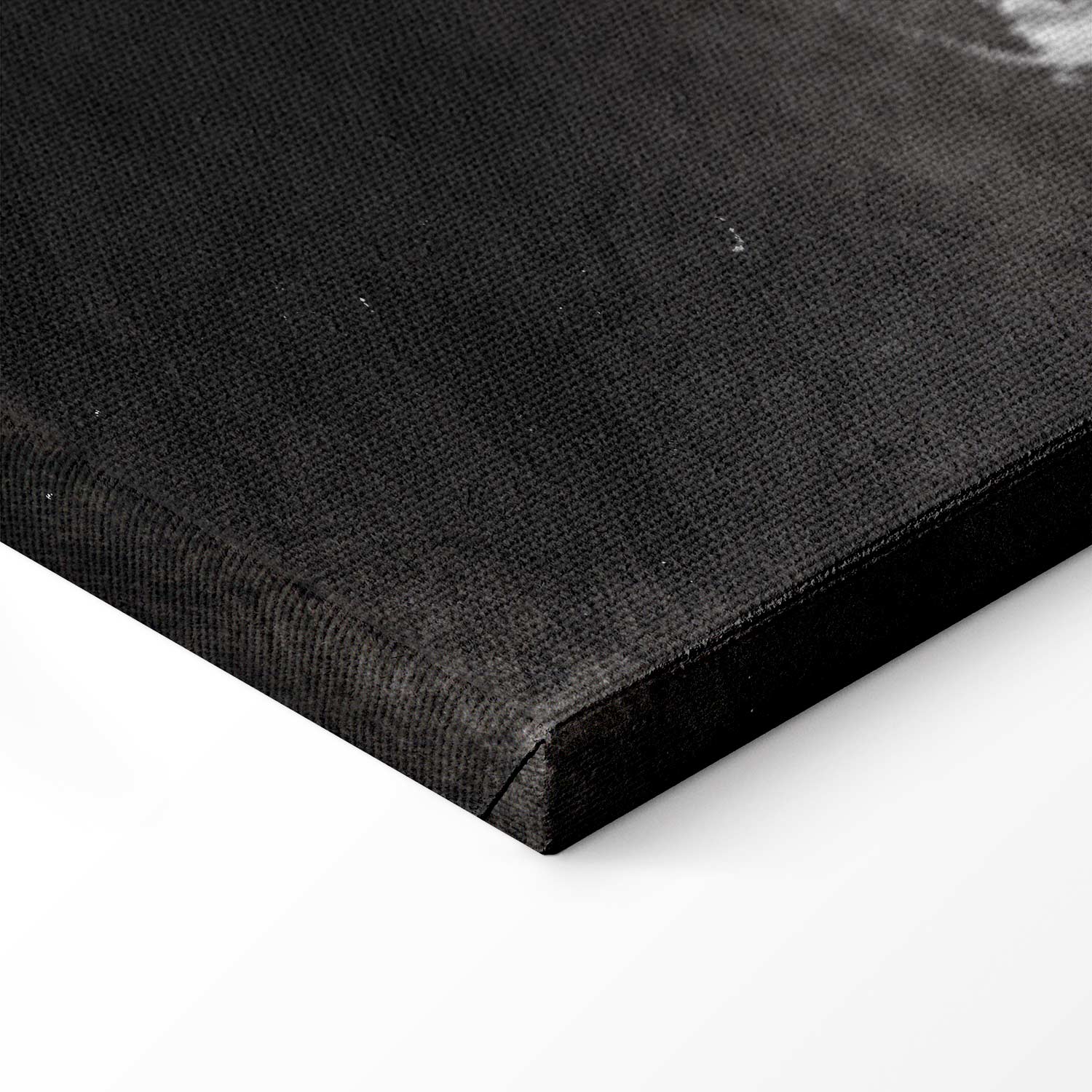 Dark World Map 5-Part Wide Canvas Print