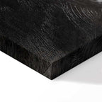 Dark World Map 5-Part Wide Canvas Print