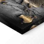 Abstract Continents Map Texture Canvas Print