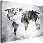 Canvas Print Maps Painted Planet Wide