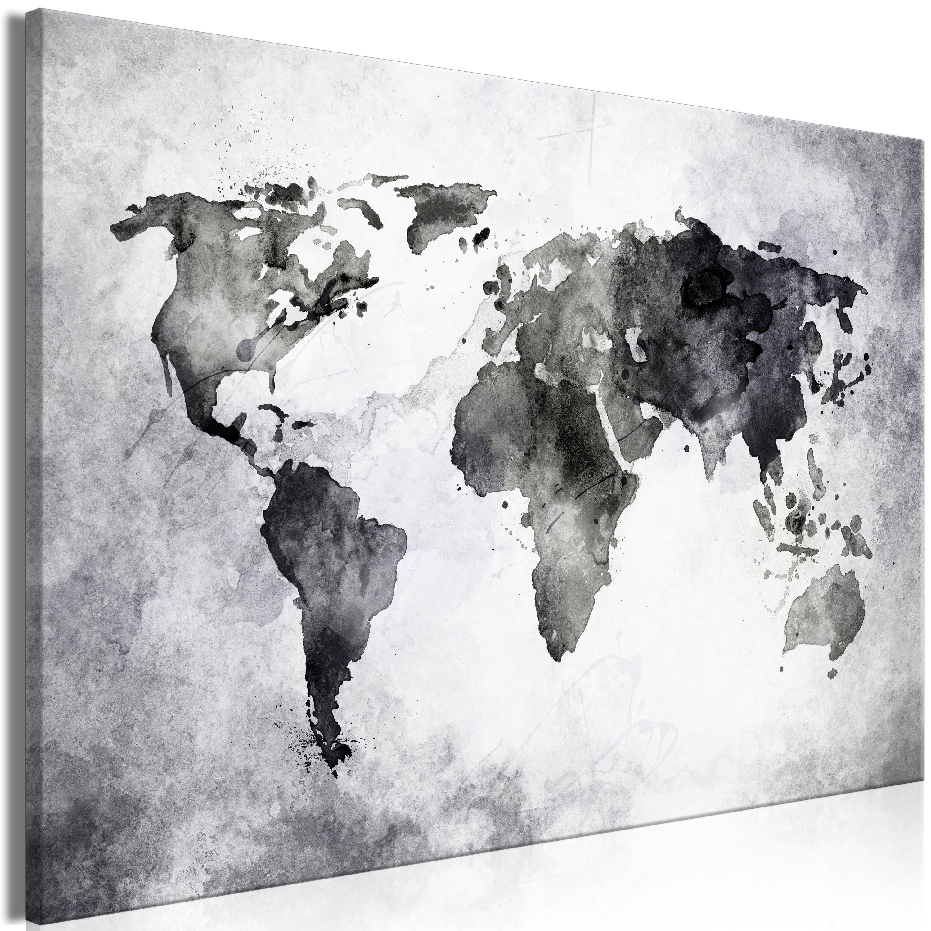 Canvas Print Maps Painted Planet Wide
