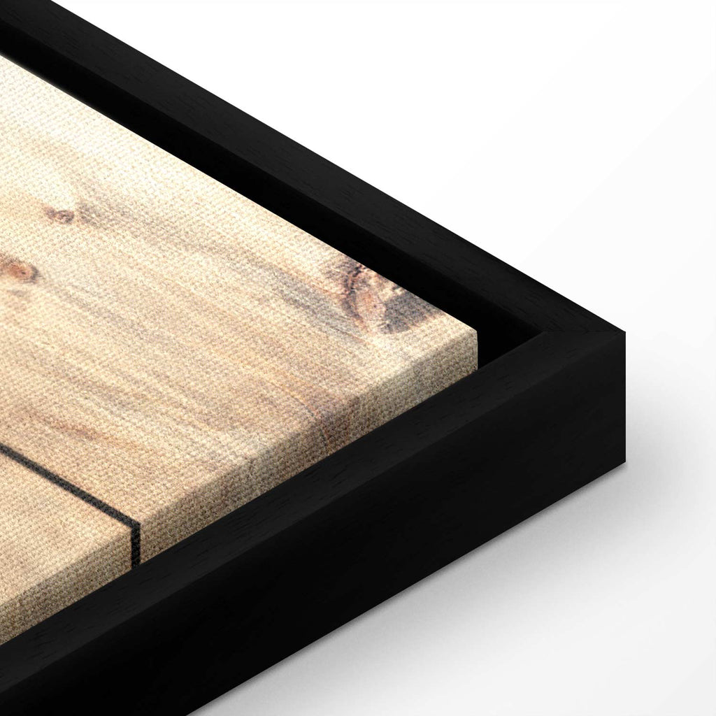 Colourful Continents World Map Canvas Print