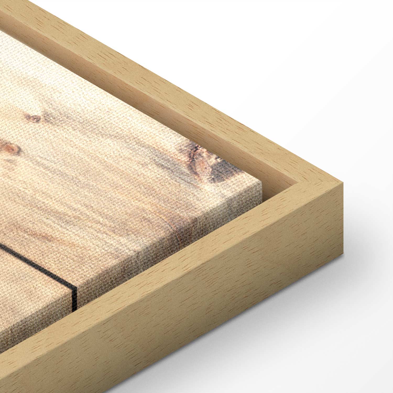 Colourful Continents World Map Canvas Print