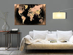 Planet Earth World Map Decorative Pinboard
