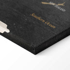 Antique World Map Canvas Print