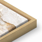 Abstract Africa Map Textured Vertical Canvas Print