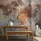 Wall Mural Map Colors – Map Wall Art