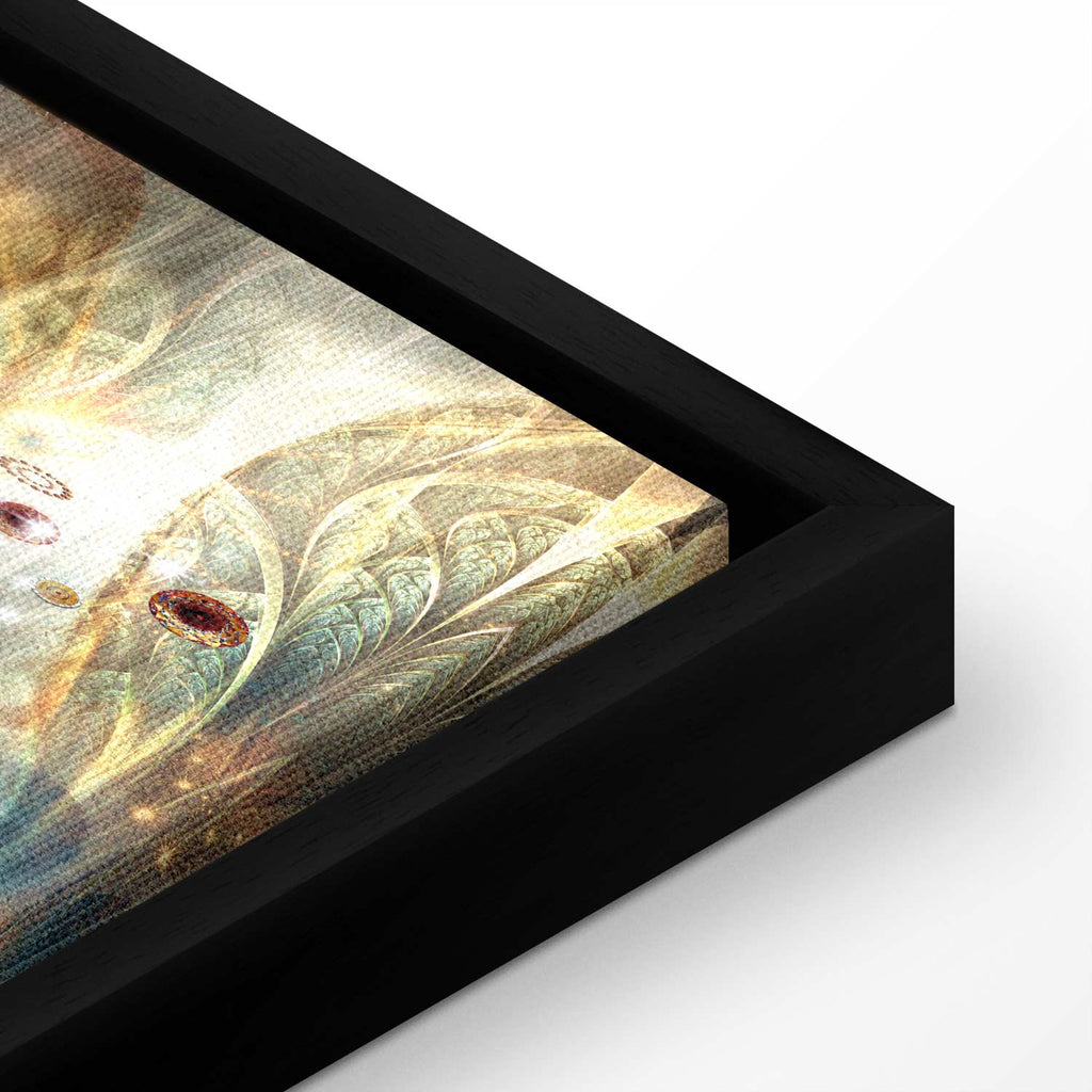 Colourful Abstract Trees Nature Canvas Print