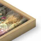 Abstract Gold Tree Nature Canvas Print