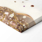 Abstract Dazzling Tree Canvas Print