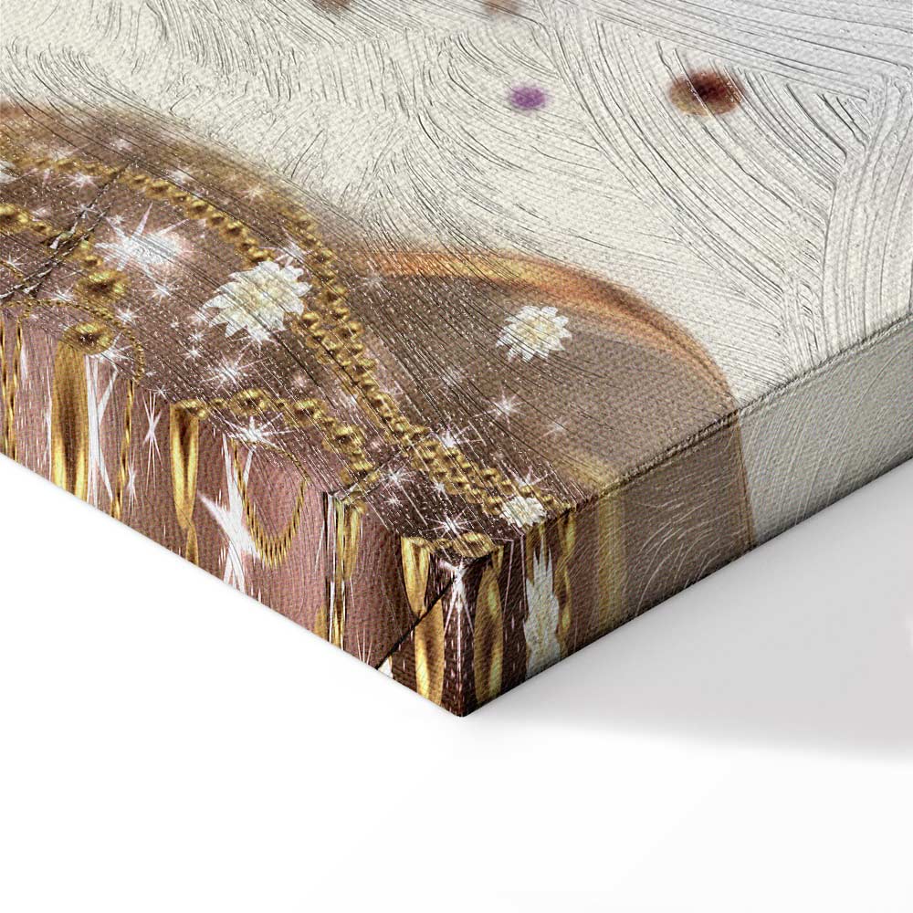 Abstract Dazzling Tree Canvas Print