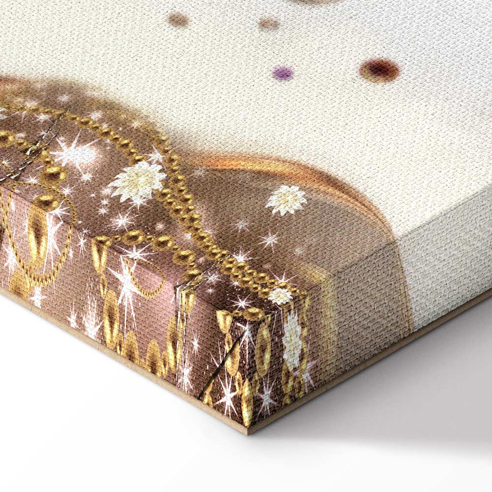 Abstract Dazzling Tree Canvas Print