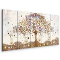 Abstract Dazzling Tree Canvas Print