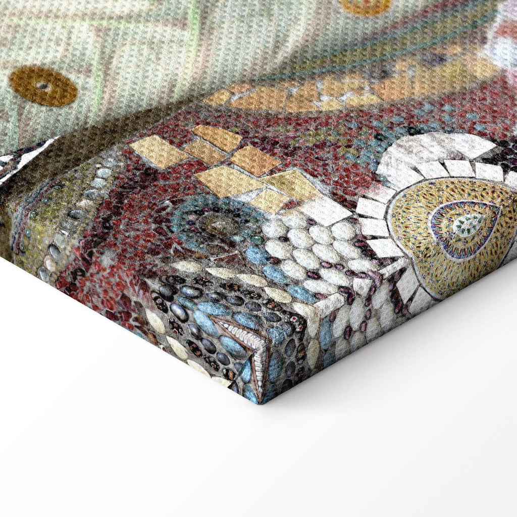 Abstract Tree of Life Multicolor Canvas Print