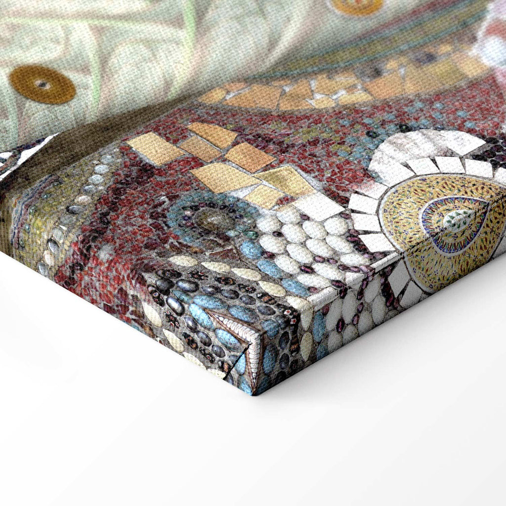 Abstract Tree of Life Multicolor Canvas Print