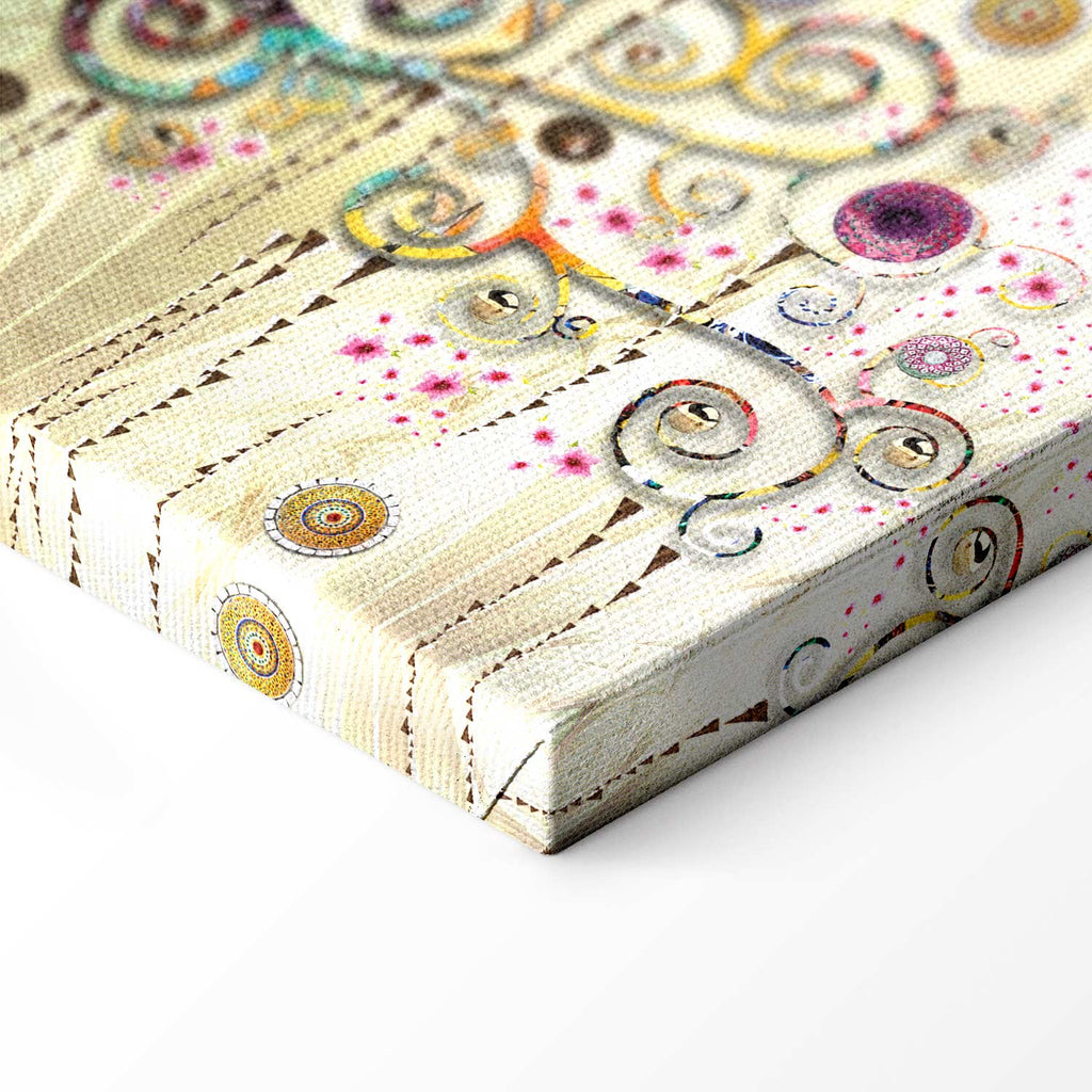 Abstract Tree of Life Narrow Canvas Print