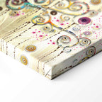 Abstract Tree of Life Narrow Canvas Print