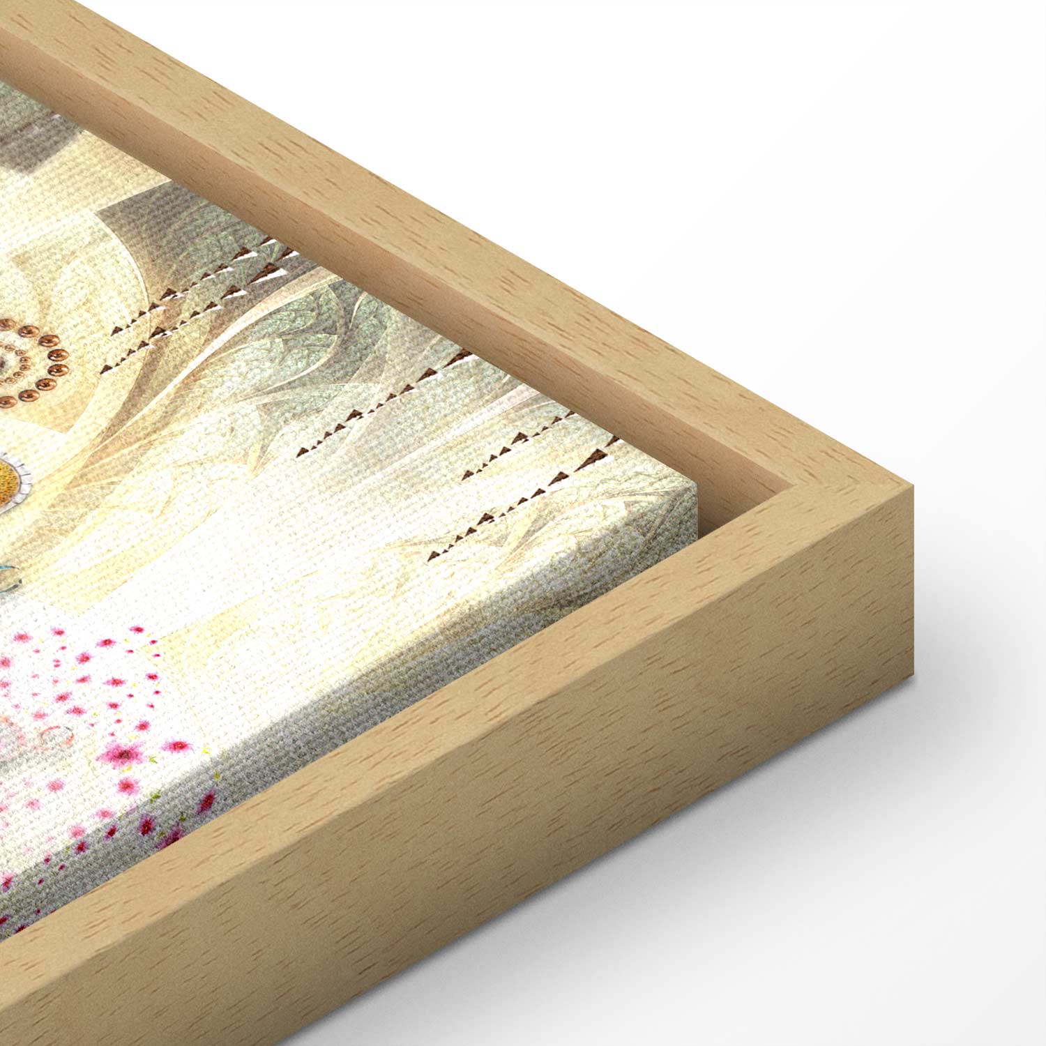 Abstract Tree of Life Narrow Canvas Print