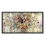 Abstract Tree of Life Narrow Canvas Print