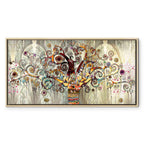 Abstract Tree of Life Narrow Canvas Print
