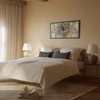 Abstract Tree of Life Narrow Canvas Print