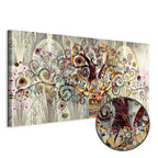 Abstract Tree of Life Narrow Canvas Print
