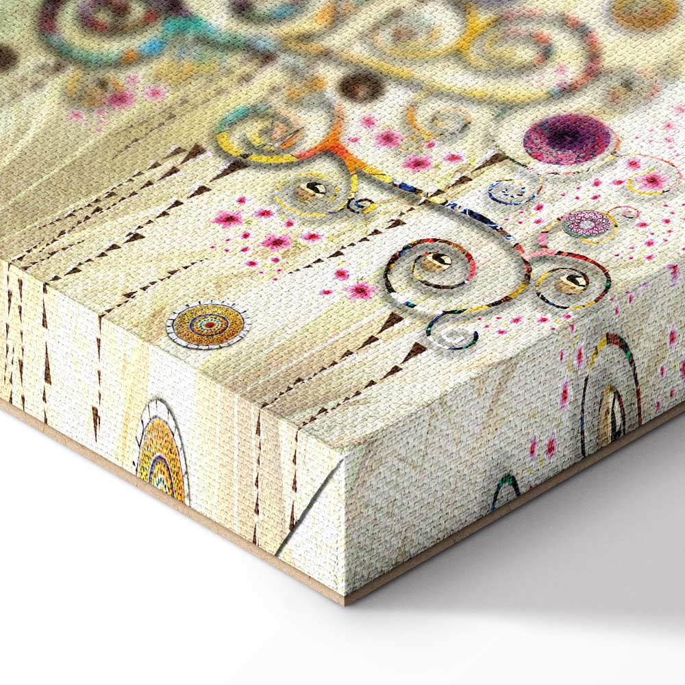 Abstract Tree of Life Narrow Canvas Print