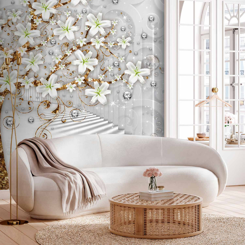 Tree Tunnel Nature Wall Mural