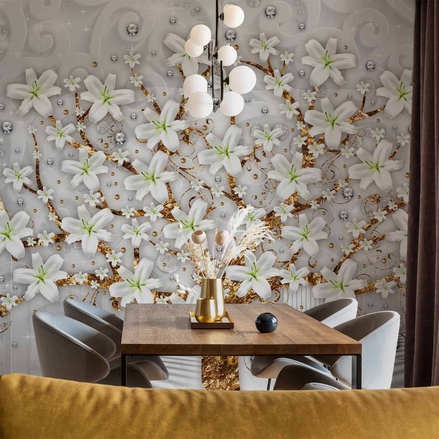 Tree Tunnel Nature Wall Mural