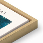 Vertical Crane Birds Oriental Canvas Print