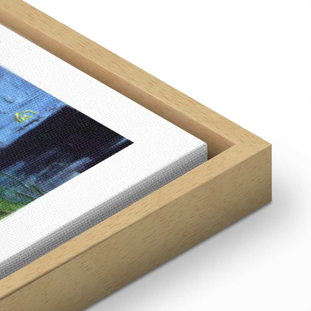 Colorful Night Cafe Street City Canvas Print