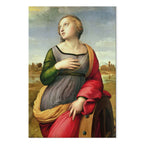 Saint Catherine of Alexandria Classic DIY Large Canvas Print