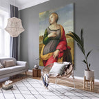 Saint Catherine of Alexandria Classic DIY Large Canvas Print